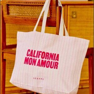 NEW SÉZANE MON AMOUR CALIFORNIA TOTE BAG